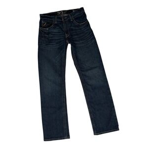 Ariat M4 Rebar Bootcut Jeans Mens 30x32 Dark Wash Relaxed Workwear Durable